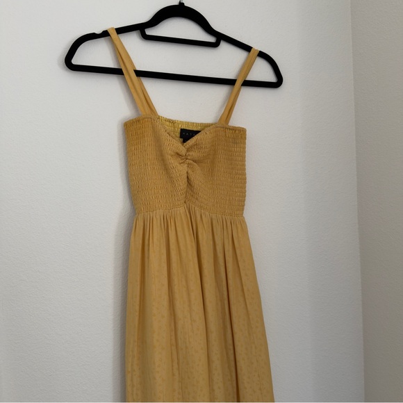 Hatch Gemma Sunny Yellow Flowy Dress Size 1, Small Maternity Women’s - Picture 3 of 10